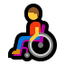 👨‍🦽 man in manual wheelchair display on Windows